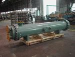 Titanium heat exchanger for nuclear power plant